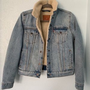 Levi’s Sherpa denim jacket